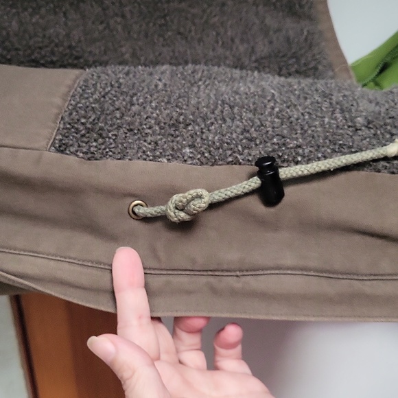 Men's Far West jacket. Heavy cotton canvas with sherpa style fleece . Large - Picture 7 of 8